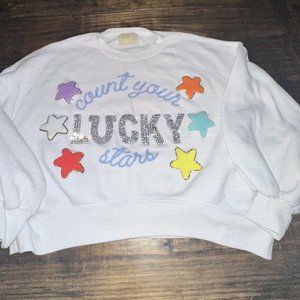 Judith March Count Your Lucky Stars Pullover - Size Small